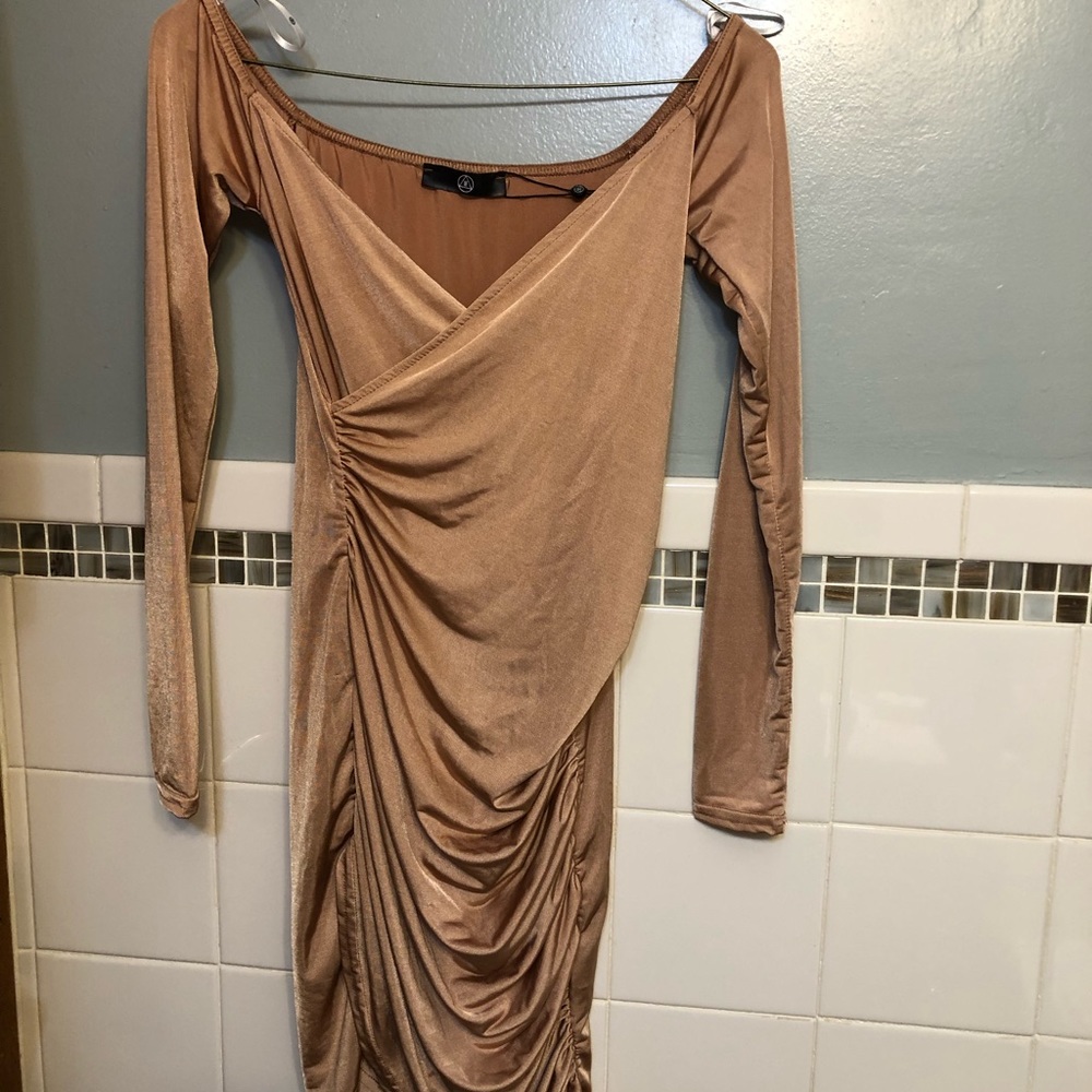 Womens Missguided slinky dress. Size 4